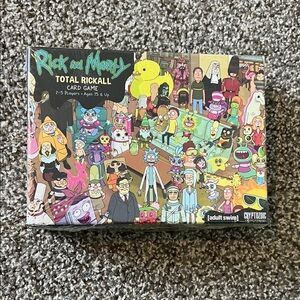 BNWT (sealed) Adult Swim Rick and Morty Total Rickall Card Game
